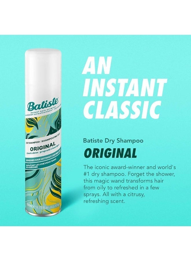 Batiste Original Scent Dry Shampoo Twin Pack 200 ml - Image 3